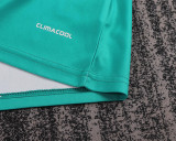 2010 Spain Green Goalkeeper Retro Kids Soccer Jersey