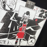 T119 Jordan Black High Quality Casual T-Shirt #绝杀