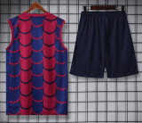 24-25 BAR Red-Blue Tank top and shorts suit