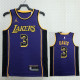 22-23 LAKERS DAVIS #3 Purple Top Quality Hot Pressing NBA Jersey (Trapeze Edition)