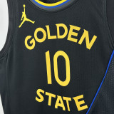 24-25 WARRIORS BUTLERIII #10 Black Top Quality Hot Pressing NBA Jersey (Trapeze Edition) 飞人版