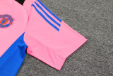 24-25 Man Utd Pink Training Short Suit