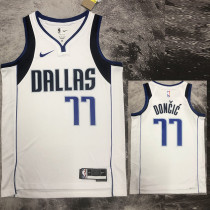22-23 Dallas Mavericks DONCIC #77 White Home Top Quality Hot Pressing NBA Jersey