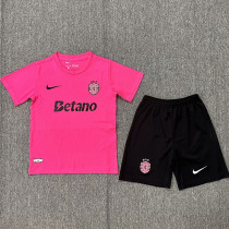 24-25 Sporting Lisbon Pink Kids Soccer Jersey