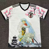 25-26 Japan Special Edition Fans Soccer Jersey *犬夜叉白色