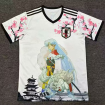 25-26 Japan Special Edition Fans Soccer Jersey *犬夜叉白色