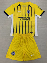24-25 Brighton Away Kids Soccer Jersey