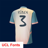 24-25 Man City Fourth 1:1 Fans Soccer Jersey