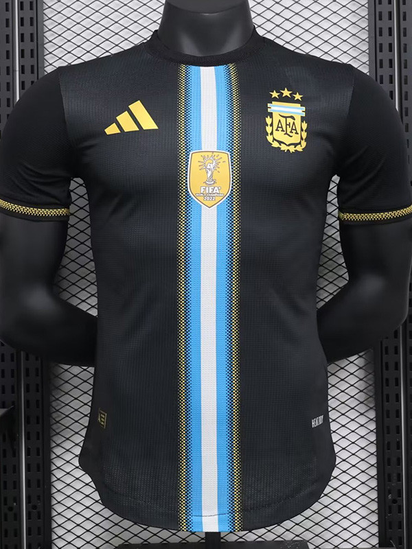 24-25 Argentina Black Special Edition Player Version Soccer Jersey *