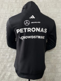 2025 F1 Mercedes Black Hoody(有帽卫衣)
