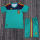 2010 Spain Green Goalkeeper Retro Kids Soccer Jersey
