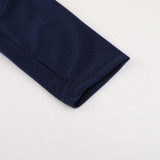 2024 AD Royal Blue Half Pull Tracksuit #AB06 (半拉链)