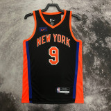 22-23 KNICKS BARRETT #9 Black City Edition Top Quality Hot Pressing NBA Jersey