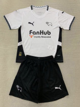 24-25 Derby County Home Kids Soccer Jersey