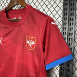 24-25 Serbia Home Fans Soccer Jersey