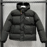 24-25 MF5 UA Black Hooded Cotton Coat #棉衣