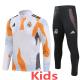 24-25 RMA White Kids Half Pull Tracksuit (童装)(半拉链)