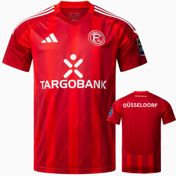 24-25 Fortuna Dusseldorf Home Fans Soccer Jersey
