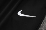 24-25 NK Black Half Pull Tracksuit #05(半拉链)(白色领)