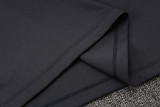 24-25 TOT Dark gray Half Pull Tracksuit (半拉链)