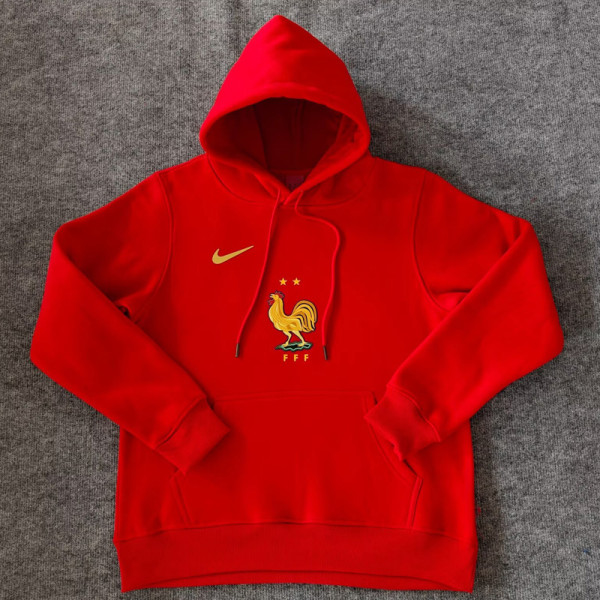 24-25 France Red Hoody 红色(加绒)