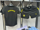 24-25 Dortmund Away Kids Soccer Jersey