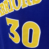T185 Warriors CURRY #30 Blue High Quality Casual T-Shirt #C库里