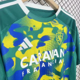 24-25 Zaragoza Green Limited Edition Fans Soccer Jersey