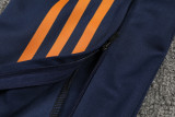 24-25 JUV Orange Kids Half Pull Tracksuit (童装)(半拉链)