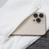 23-24 Man Utd White Windbreaker (High Quality)球员