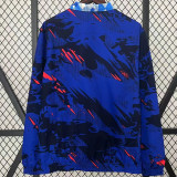 24-25 England Royal blue & Blue Double Sided Windbreaker (双面风衣)
