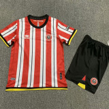 24-25 Sheffield United Home Kids Soccer Jersey