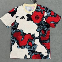 24-25 Bayern Red White Black Training shirts