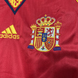 1998 Spain Home Retro Soccer Jersey
