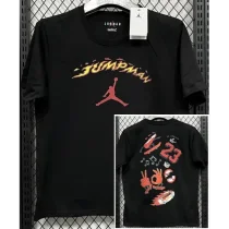 T266 Jordan Black High Quality Casual T-Shirt