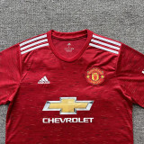20-21 Man Utd Home Retro Soccer Jersey
