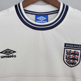 2000 England Home Retro Soccer Jersey
