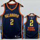 24-25 OKC Thunder GILGEOUS-ALEXANDER #2 Black City Edition Top Quality Hot Pressing NBA Jersey