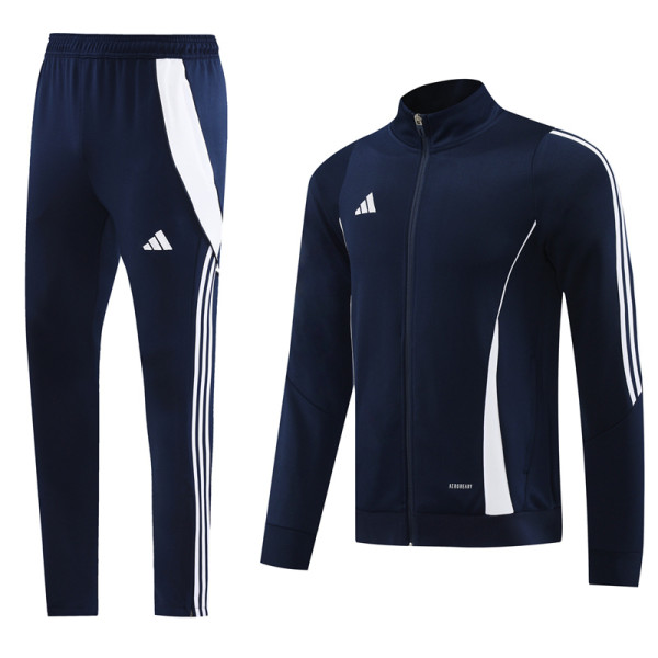 2024 AD Royal Blue Jacket Tracksuit #AJ17