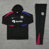 24-25 BAR Black Hoodie Tracksuit (卫衣套装)