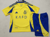 24-25 AL-Nassr Home Kids Soccer Jersey