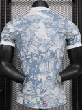 24-25 Italy Grey White Special Edition Player Version Soccer Jersey