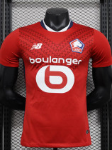 24-25 Lille Home Player Version Soccer Jersey