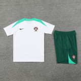 24-25 Portugal White Training Short Suit