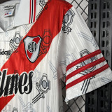 1996-1997 River Plate Home Retro Soccer Jersey