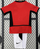 2002-2004 Man Utd Home Kids Retro Soccer Jersey