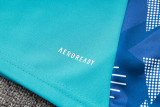 24-25 Ajax Light blue Half Pull Tracksuit (半拉链)