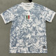24-25 Italy Grey White Special Edition Fans Soccer Jersey