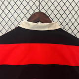 23-24 Flamengo Red & Beige Double Sided Windbreaker (双面风衣)