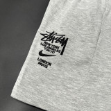 M15 Jordan Grey Pure Cotton Fabric Casual Short Pants